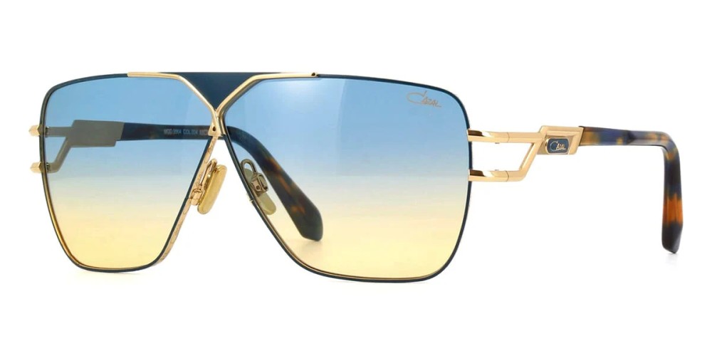 Cazal 9504 - 004 - 65 Sonnenbrillen Blau Eckig