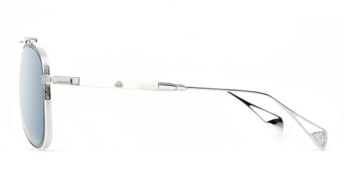 Maybach THE OBSERVER I - R-HAS-Z29 - 62 Sonnenbrillen Silber Pilot (Aviator)