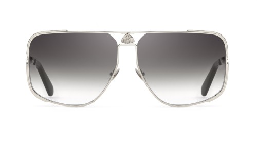 Maybach THE PRESENTER I - PA-ABM-Z63 - 66 Sonnenbrillen Silber Pilot (Aviator)