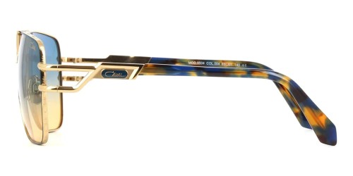 Cazal 9504 - 004 - 65 Sonnenbrillen Blau Eckig