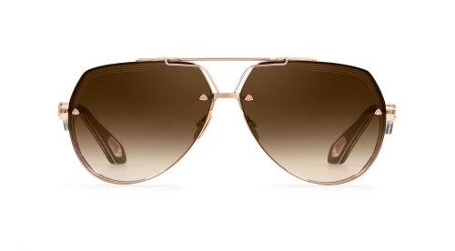 Maybach THE KING I - RG-HI-Z62 - 63 - VERGOLDET (GOLD PLATED) Sonnenbrillen Gold Pilot (Aviator)