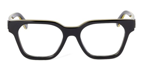 Off-White OERJ07P (STYLE 7P) - 1300 - 52 Brillenfassungen Schwarz Eckig