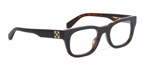 Off-White OERJ07N (STYLE 7N) - 1000 - 51 Brillenfassungen Schwarz Eckig