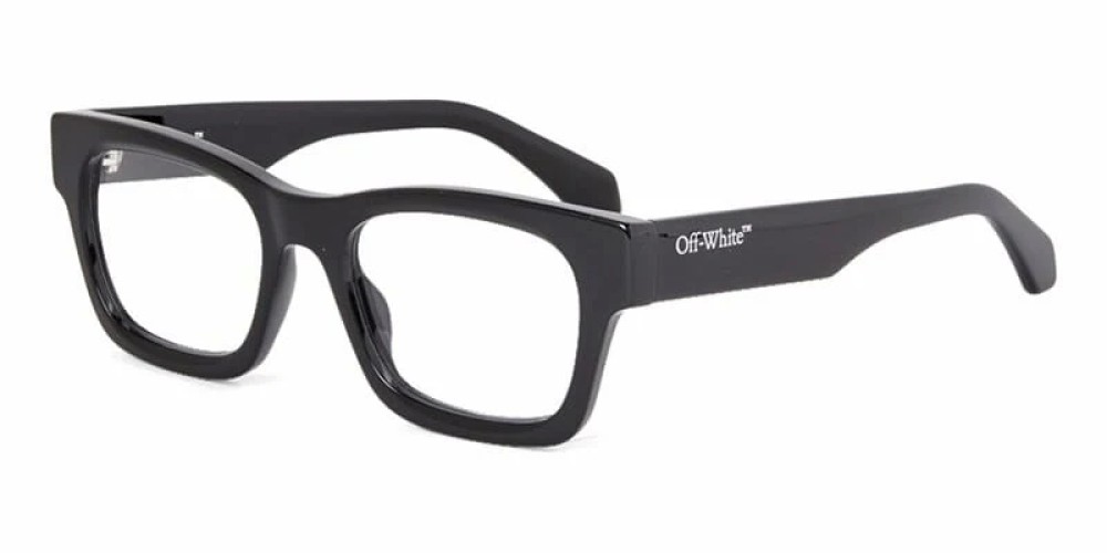 Off-White OERJ078 (STYLE 78) - 1000 - 52 Brillenfassungen Schwarz Eckig