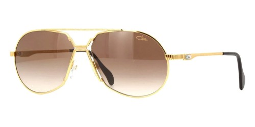 Cazal 968 - 003 - 62 Sonnenbrillen Gold Pilot (Aviator)