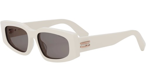 Bvlgari BV40014I B ZERO1 - 25A - 54 Sonnenbrillen Weiß Eckig