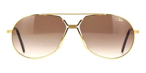 Cazal 968 - 003 - 62 Sonnenbrillen Gold Pilot (Aviator)