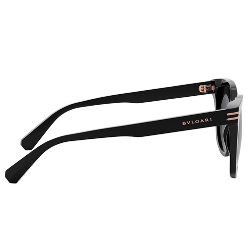Bvlgari BV40027I B ZERO1 - 01B - 52 Sonnenbrillen Schwarz Kissenform (Abgerundet)