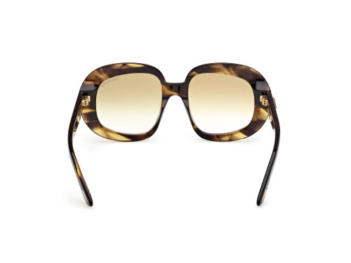 Tom Ford FT1237 ICON COLLECTION - 56F - 53 Sonnenbrillen Havanna Oval