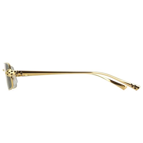 Cartier CT0473S - 003 - 54 Sonnenbrillen Gold Eckig