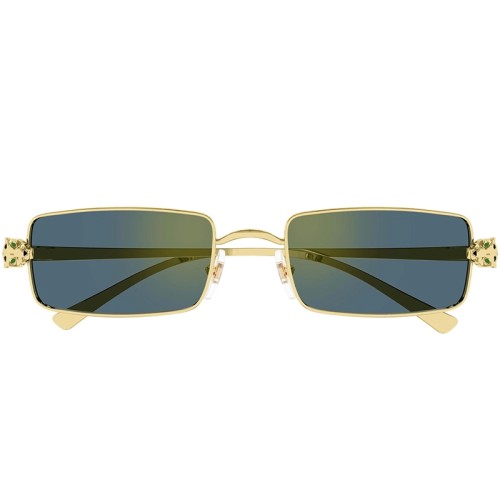 Cartier CT0473S - 003 - 54 Sonnenbrillen Gold Eckig