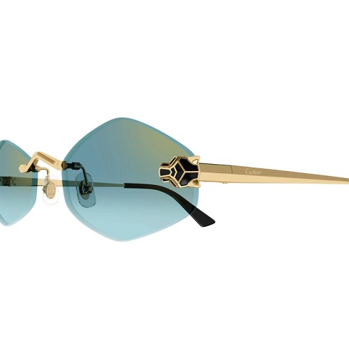 Cartier CT0433S - 003 - 55 Sonnenbrillen Geometrisch