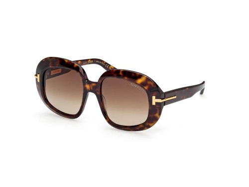 Tom Ford FT1237-F ICON COLLECTION - 52F - 53 Sonnenbrillen Havanna Eckig