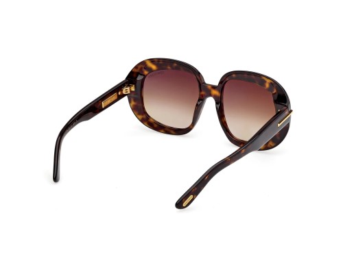 Tom Ford FT1237-F ICON COLLECTION - 52F - 53 Sonnenbrillen Havanna Eckig