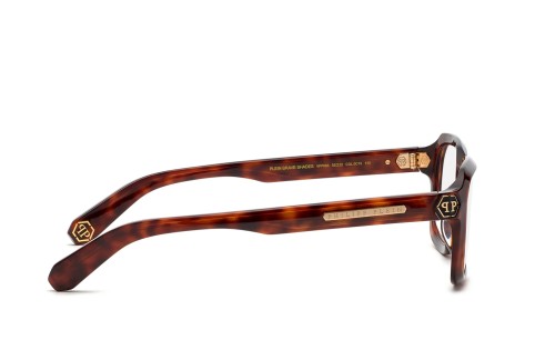 Philipp Plein VPP083 BRAVE SHADE - 0C10 - 52 Brillenfassungen Havanna Eckig