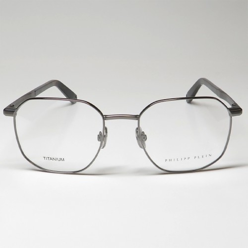 Philipp Plein VPP020 TITANIUM - 0584 - 53 Brillenfassungen Eckig
