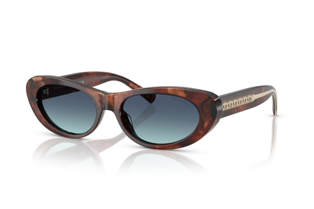 TIFFANY & CO. TF4236U - 84219S - 55 Sonnenbrillen Havanna Cat Eye
