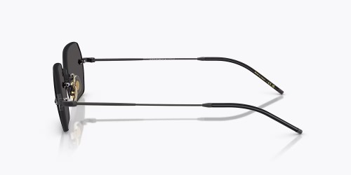OLIVER PEOPLES OV1353ST TK-13 TITANIUM (HANMADE IN JAPAN) - 506287 - 52 Sonnenbrillen Schwarz Eckig