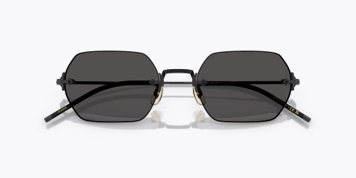 OLIVER PEOPLES OV1353ST TK-13 TITANIUM (HANMADE IN JAPAN) - 506287 - 52 Sonnenbrillen Schwarz Eckig