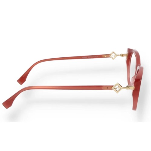 Fendi FE50099I - 069 - 53 Brillenfassungen Rosa Cat Eye