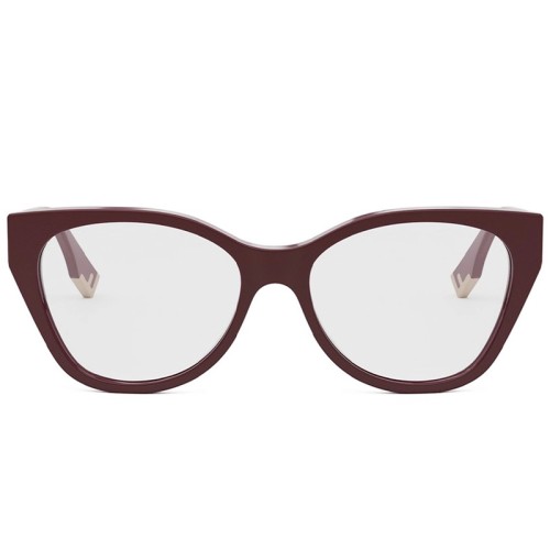 Fendi FE50120F - 069 - 54 Brillenfassungen Rot Cat Eye