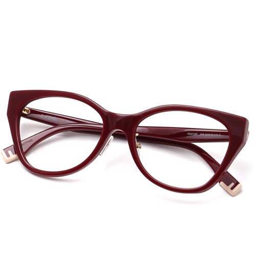 Fendi FE50120F - 069 - 54 Brillenfassungen Rot Cat Eye