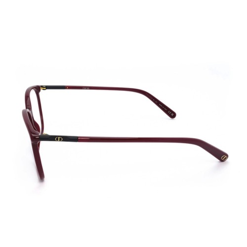 Dior MINI CD O S4I - 3500 - 54 Brillenfassungen Rot Eckig