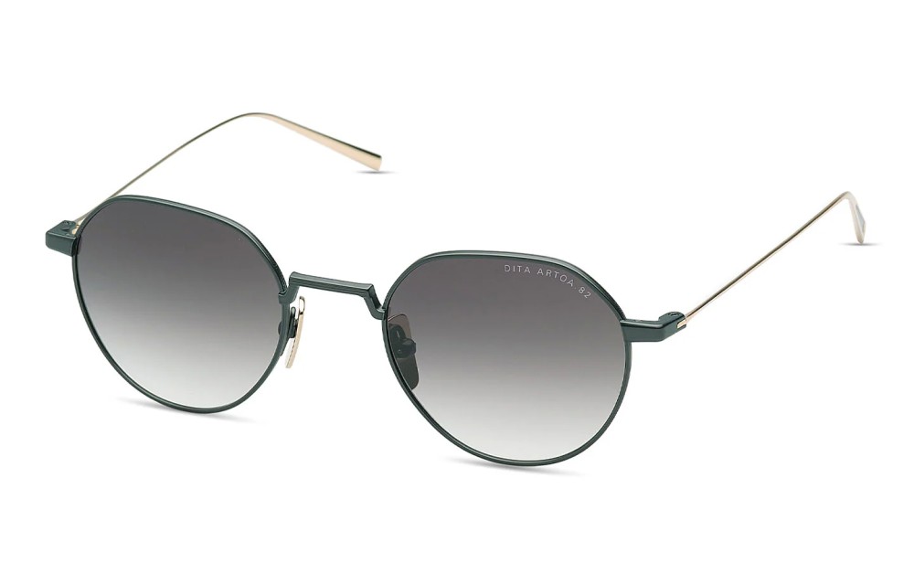 Dita ARTOA.82 DTS162-A - 02 - 48 Sonnenbrillen Schwarz Rund