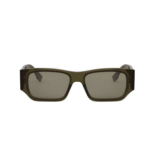 Fendi FE40144I - 96N - 54 Sonnenbrillen Grün Eckig