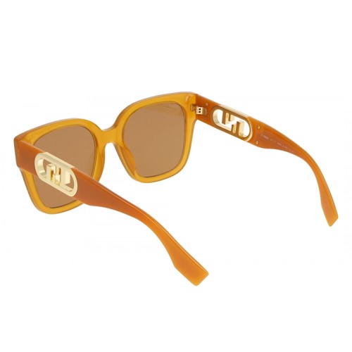 Fendi FE40063I - 44J - 54 Sonnenbrillen Orange Eckig