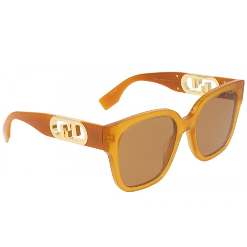 Fendi FE40063I - 44J - 54 Sonnenbrillen Orange Eckig