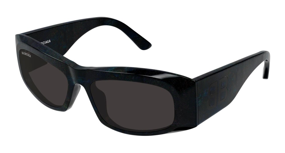 Balenciaga BB0395S - 003 - 60 Sonnenbrillen Schwarz Eckig