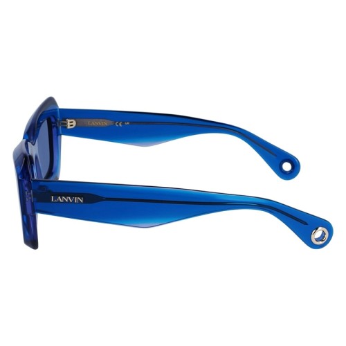 Lanvin LNV662S - 450 - 54 Sonnenbrillen Blau Eckig