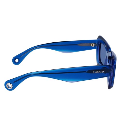 Lanvin LNV662S - 450 - 54 Sonnenbrillen Blau Eckig