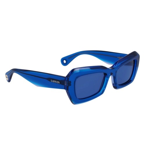 Lanvin LNV662S - 450 - 54 Sonnenbrillen Blau Eckig