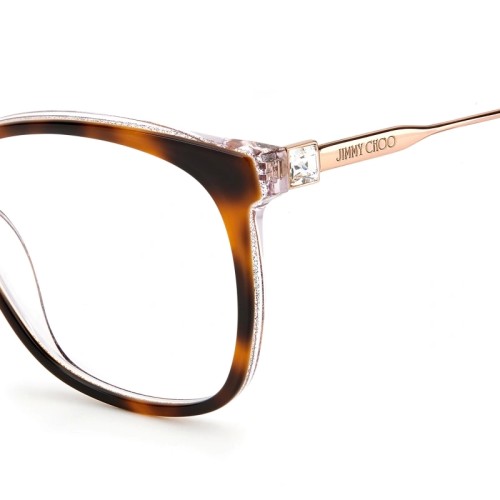 Jimmy Choo JC313 - LDG - 53 Brillenfassungen Kissenform (Abgerundet)