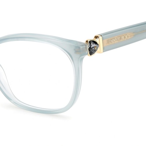 Jimmy Choo JC317 - 1ED - 54 Brillenfassungen Grün Kissenform (Abgerundet)