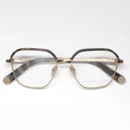 Philipp Plein VPP017 TREASURE - 08FF - 52 Brillenfassungen Eckig