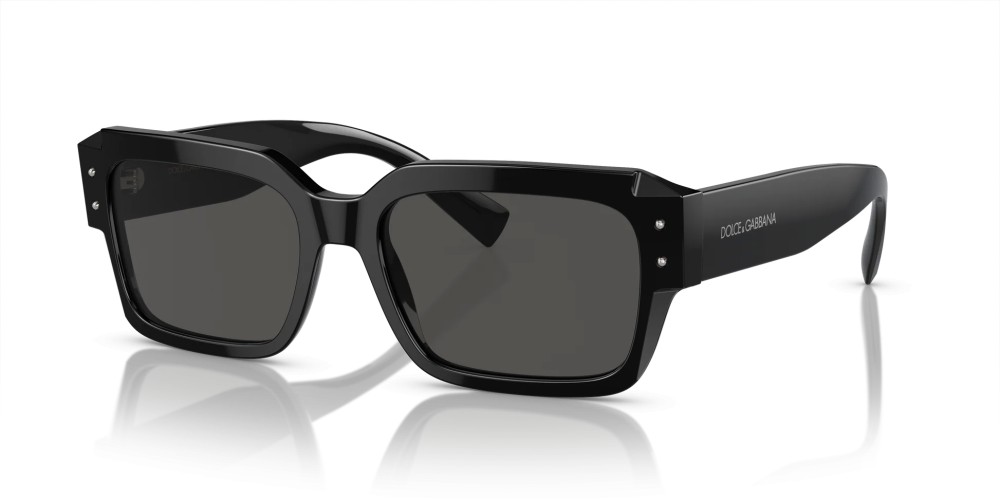 DOLCE & GABBANA DG4460 - ​501/87 - ​56 Sonnenbrillen Schwarz Eckig