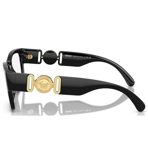 VERSACE VE3368U - ​GB1 - ​55 Brillenfassungen Schwarz Eckig