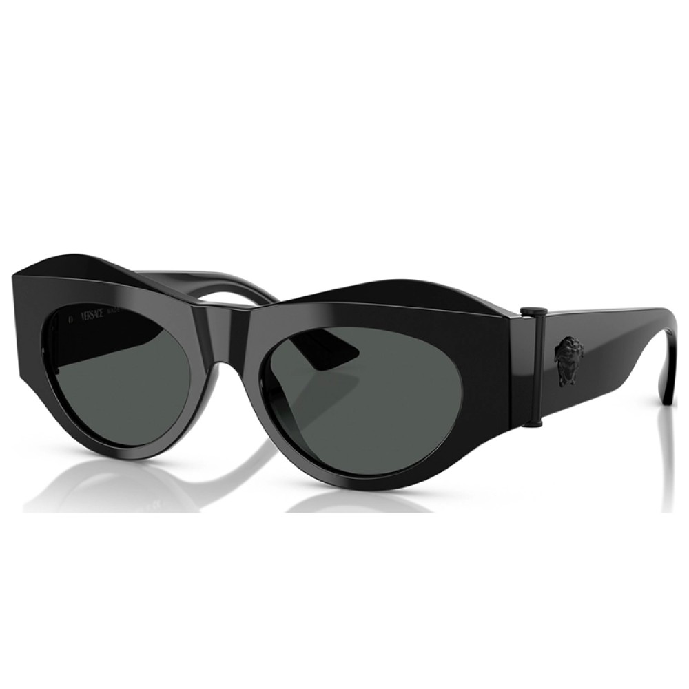 VERSACE VE4477U - ​536087 - ​52 Sonnenbrillen Schwarz Oval