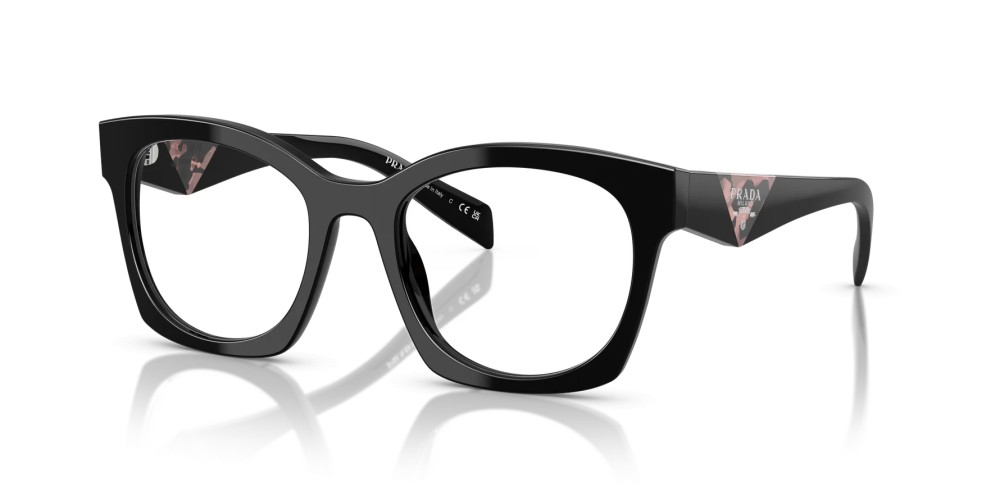 PRADA PR A05V - ​27A1O1 - ​52 Brillenfassungen Schwarz Eckig