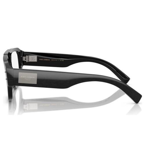 DOLCE & GABBANA DG3406 - ​2820 - ​56 Brillenfassungen Schwarz Pilot (Aviator)
