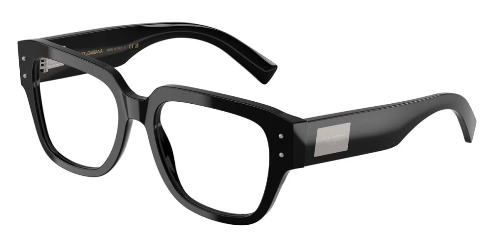 DOLCE & GABBANA DG3405 - ​501 - ​54 Brillenfassungen Schwarz Eckig
