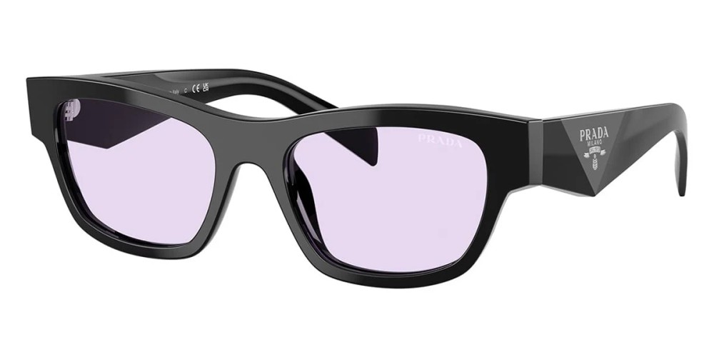 PRADA PR B09S - ​16K40J - ​54 Sonnenbrillen Schwarz Eckig