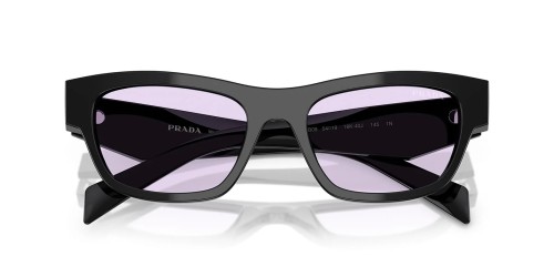PRADA PR B09S - ​16K40J - ​54 Sonnenbrillen Schwarz Eckig