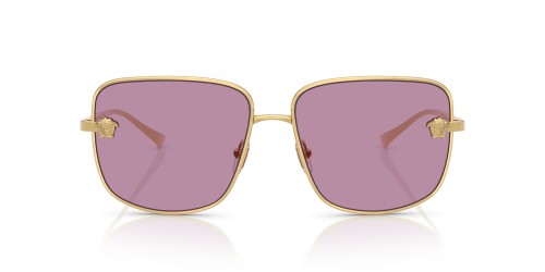 VERSACE VE2282 - ​1002AK - ​59 Sonnenbrillen Gold Eckig