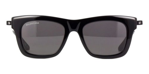 Balenciaga BB0161S - 001 - 52 Sonnenbrillen Schwarz Eckig