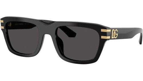 DOLCE & GABBANA DG4496 - ​501/87 - ​54 Sonnenbrillen Schwarz Eckig