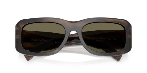 DOLCE & GABBANA DG4503 - ​3200/3 - ​57 Sonnenbrillen Havanna Eckig